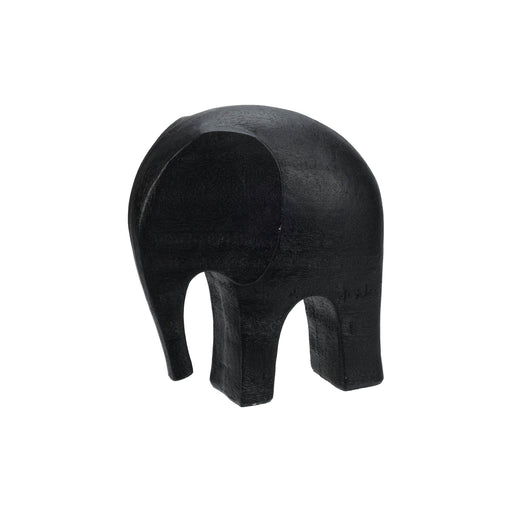 Elefante Resina Preto-Exclusivo-Home Story