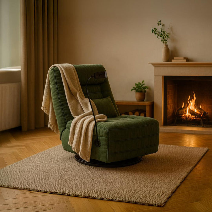 Sofá Reclinável Verde Togo-Kasa-Home Story