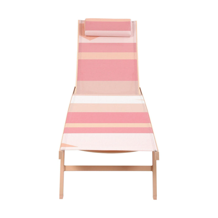 Espreguiçadeira Alumínio com Almofada Flow-Kasa-Home Story