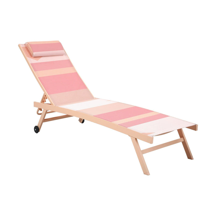 Espreguiçadeira Alumínio com Almofada Flow-Kasa-Home Story