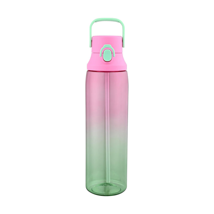 Garrafa 950ml Funtastic Rosa/Verde-Kasa-Home Story