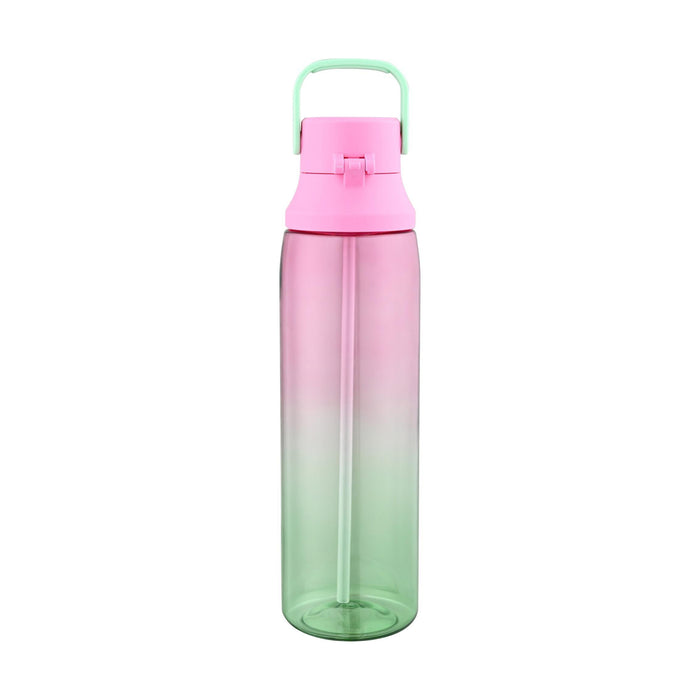 Garrafa 950ml Funtastic Rosa/Verde-Kasa-Home Story