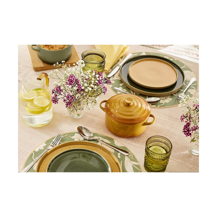 Prato Raso Grés Redondo Amarelo Elvas-Kasa-Home Story