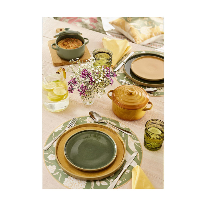 Prato Raso Grés Redondo Amarelo Elvas-Kasa-Home Story