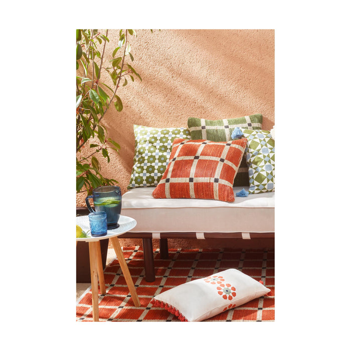 Jarro Vidro Canelado Azul-Kasa-Home Story