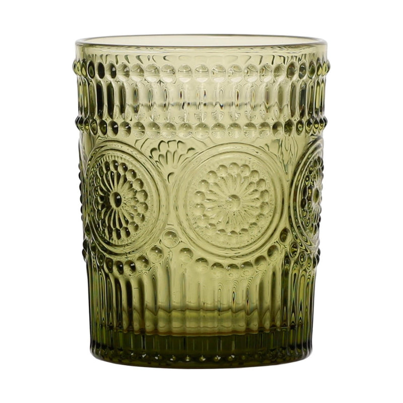 Copo 31cl Flores Verde-Kasa-Home Story