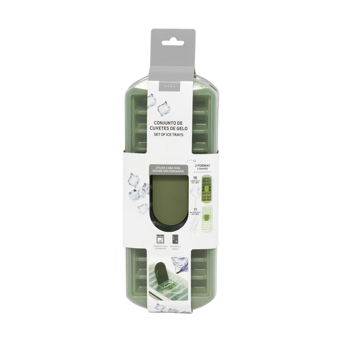 Conjunto de 2 Cuvetes para Gelo-Kasa-Home Story