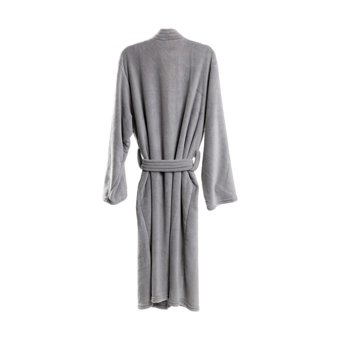 Roupão Microfibra Cinza-Kasa-Home Story