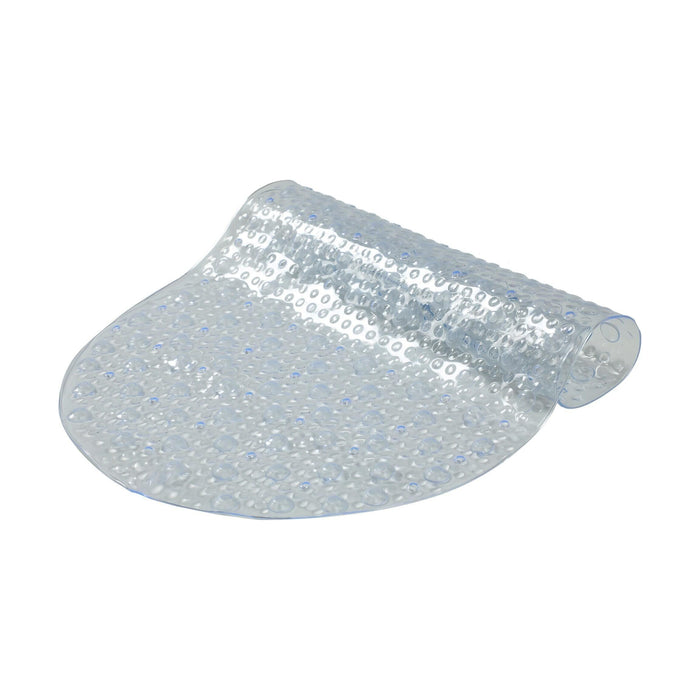 Tapete Banheira PVC Oval 69x39cm Transparente-Kasa-Home Story