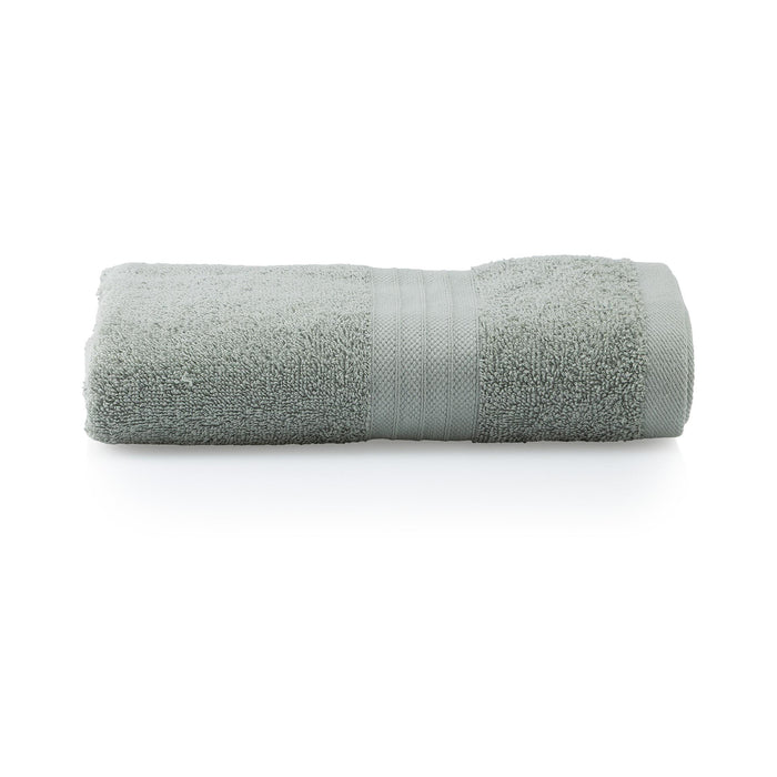Toalha Mãos Algodão 100x50cm Suave Verde-Kasa-Home Story
