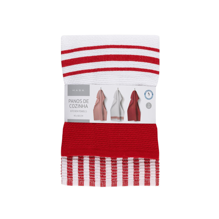 Conjunto 3 Panos Cozinha 40x60cm Felpo-Kasa-Home Story