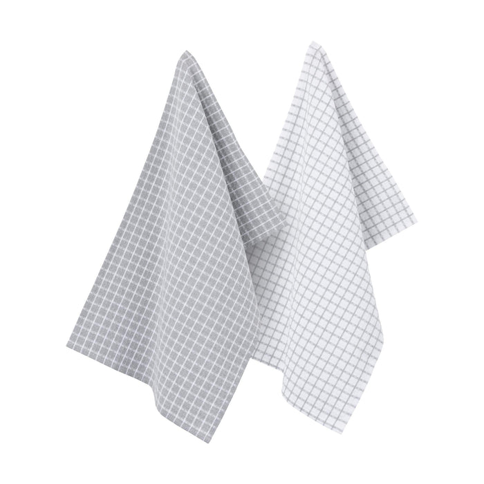 Conjunto 2 Panos Cozinha 40x60cm Quadrados-Kasa-Home Story