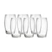 Conjunto de 6 Copos 33cl Redondos Transparente-Kasa-Home Story