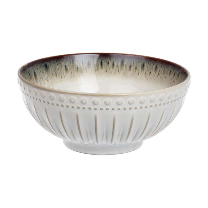 Taça Redonda Canelada Branca-Kasa-Home Story