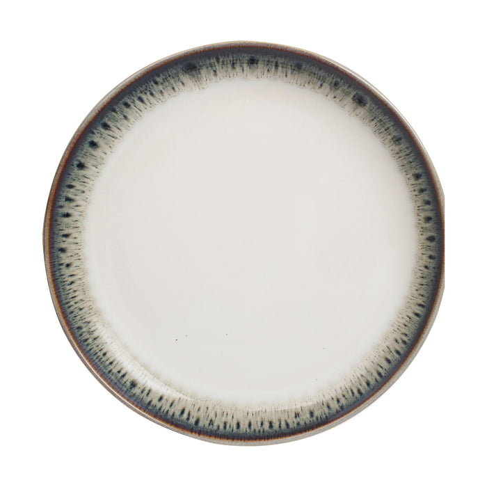 Travessa Redonda 26cm Branco Canelado-Kasa-Home Story