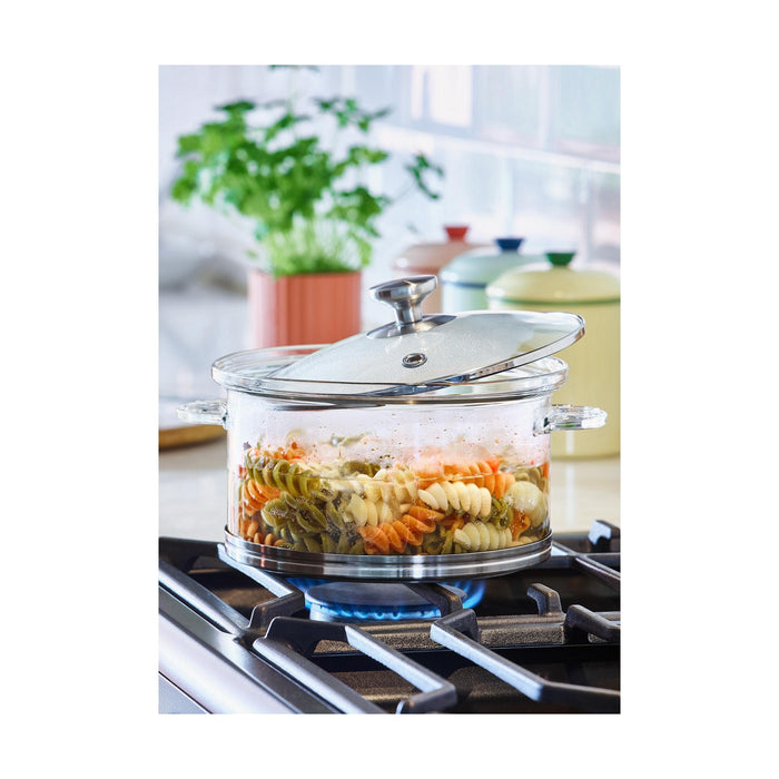 Caçarola Borossilicato 20cm Indução Total-Kasa-Home Story
