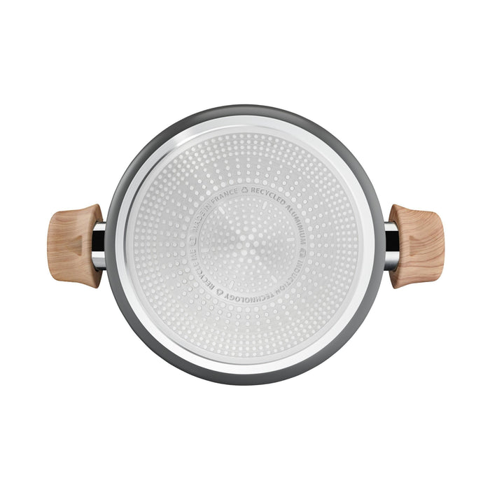 Panela c/ tampa Tefal Renew Indução 24cm C4254613-Tefal-Home Story