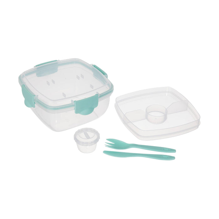 Caixa Refeição com Talheres Lunch To Go-Kasa-Home Story