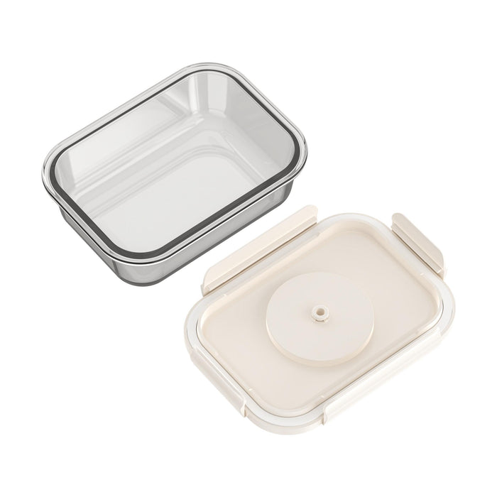 Caixa Vidro 600ml com Vácuo-Kasa-Home Story