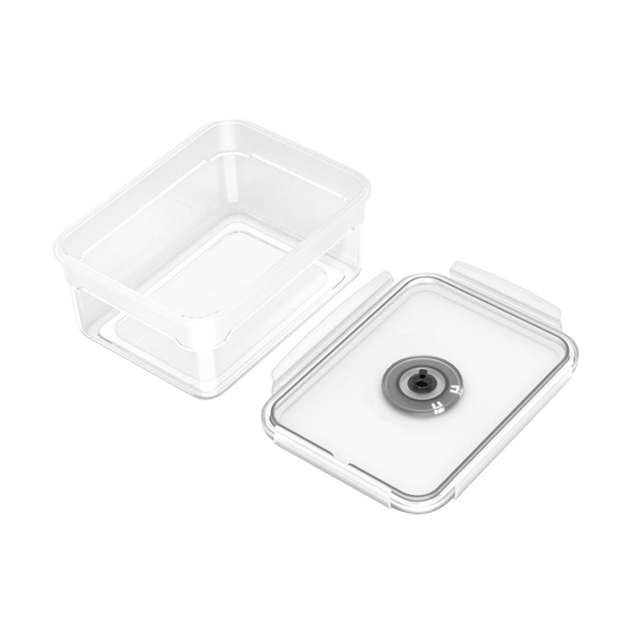 Conjunto 3 Caixas Plástico Vácuo com Bomba-Kasa-Home Story