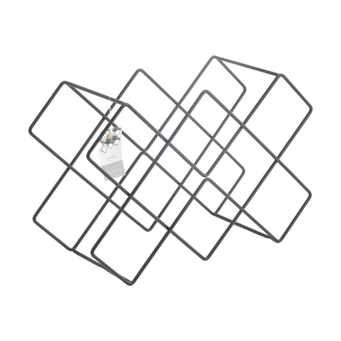 Garrafeira Metal para 10 Garrafas-Kasa-Home Story