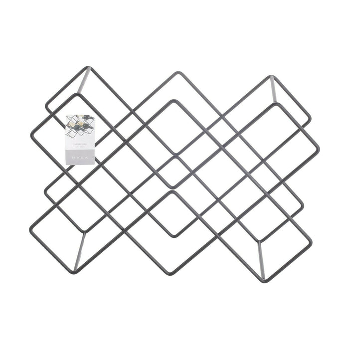 Garrafeira Metal para 10 Garrafas-Kasa-Home Story