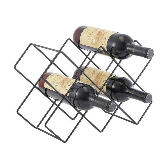 Garrafeira Metal para 10 Garrafas-Kasa-Home Story