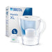 Conjunto Jarro de Filtrar 3,5L Marella Branco e 1 Filtro Maxtra Pro All-In-1-Brita-Home Story