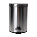 Balde WC Inox Escovado 3L Cinza-Kasa-Home Story
