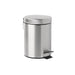 Balde WC Inox Escovado 3L Cinza-Kasa-Home Story