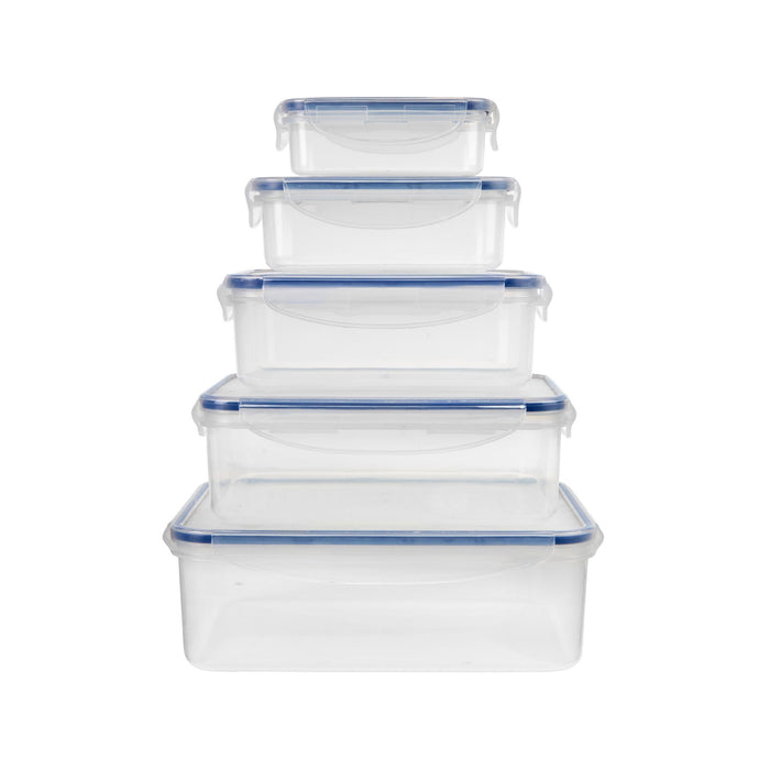 Caixa Hermética Plástica Retangular Lock-Kasa-Home Story