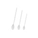 Conjunto 3 Colheres Cozinha Plástico Brancas Essencial-Kasa-Home Story