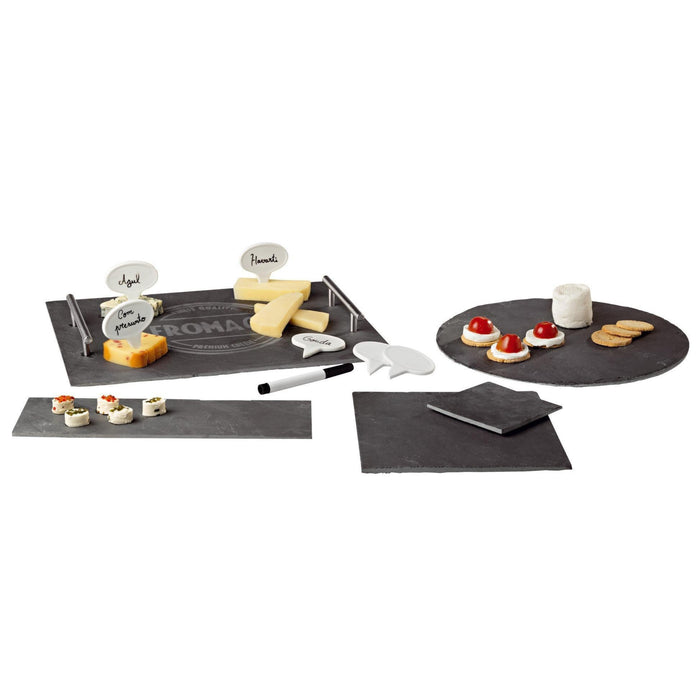 Tábua Ardósia 30x10cm Preta Slate-Kasa-Home Story