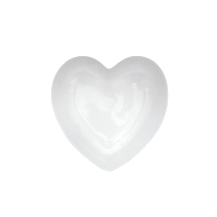 Taça Coração 5x17cm Branca Heart-Kasa-Home Story