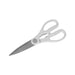 Tesoura Cozinha Aço Inoxidável Branca Essencial-Kasa-Home Story