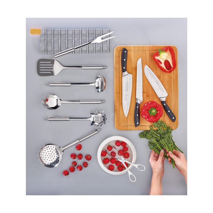 Vira Fritos Inox Groove-Kasa-Home Story