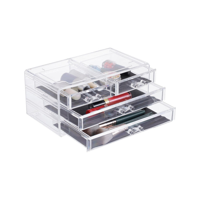 Organizador cosmética 4 gavetas-Kasa-Home Story