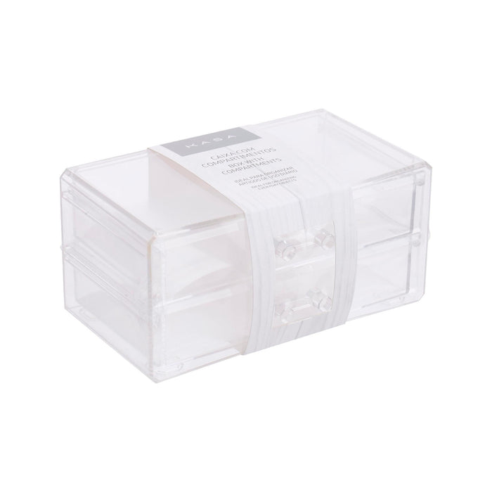 Organizador cosmética 2 gavetas-Kasa-Home Story