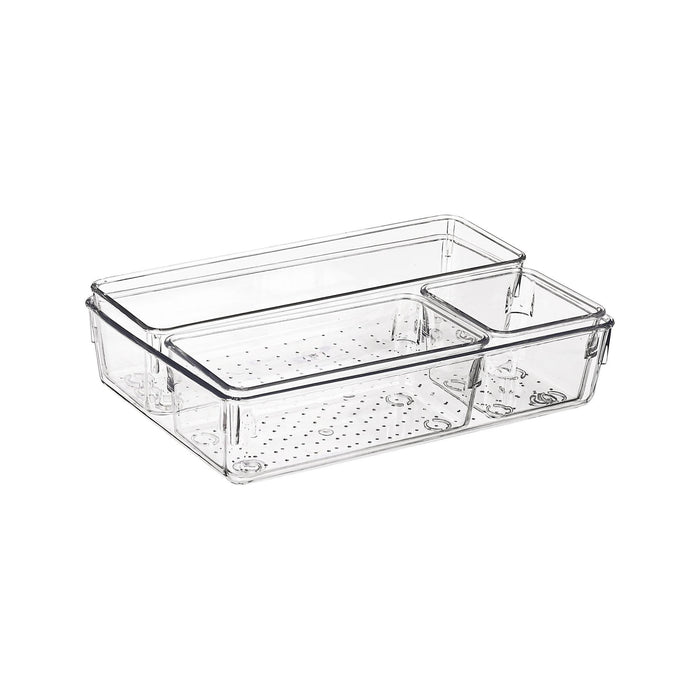 Conjunto 4 organizadores de gaveta-Kasa-Home Story