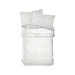 Conjunto Capa de Edredão Algodão Percal Branco-Kasa-Home Story