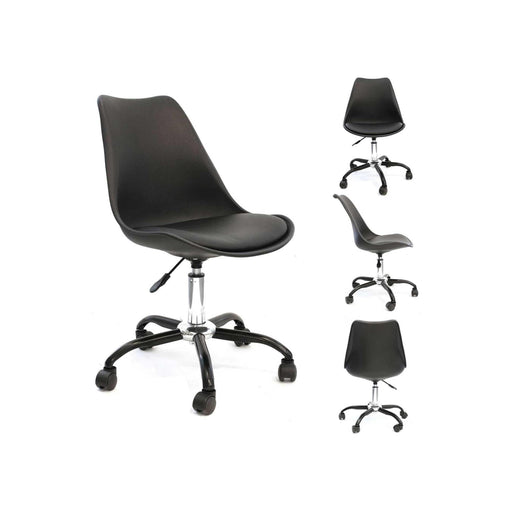 Cadeira de Escritório Preta Echair II-Exlusivo-Home Story