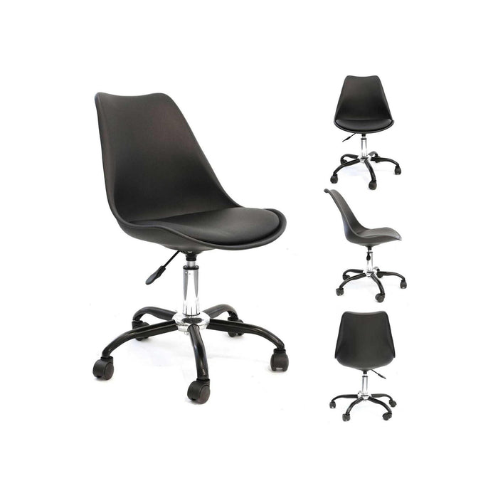 Cadeira de Escritório Preta Echair II-Exlusivo-Home Story