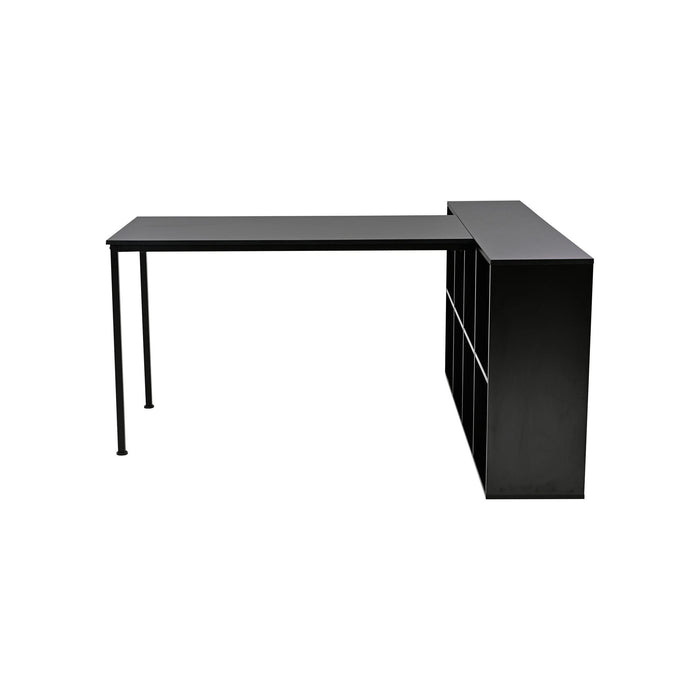 Secretária com Estante Rotativa-Kasa-Home Story