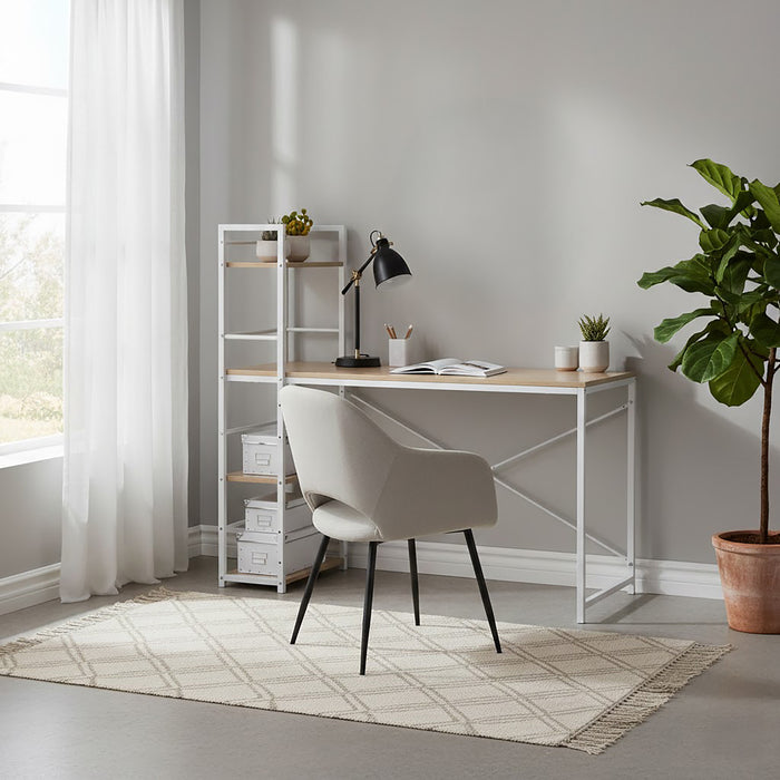 Secretária Com Estante-Kasa-Home Story