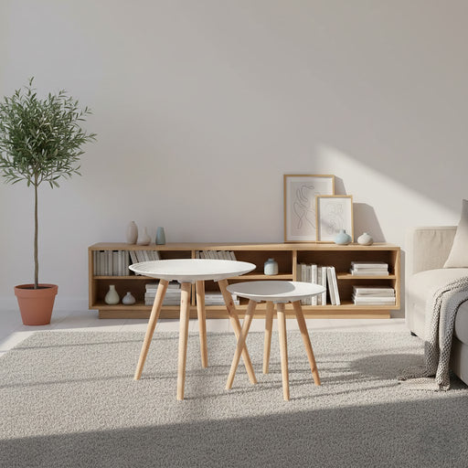 Conjunto 2 Mesas De Apoio Droplet-Kasa-Home Story