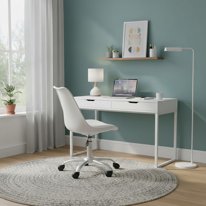 Cadeira de Escritório Branca Echair-Kasa-Home Story