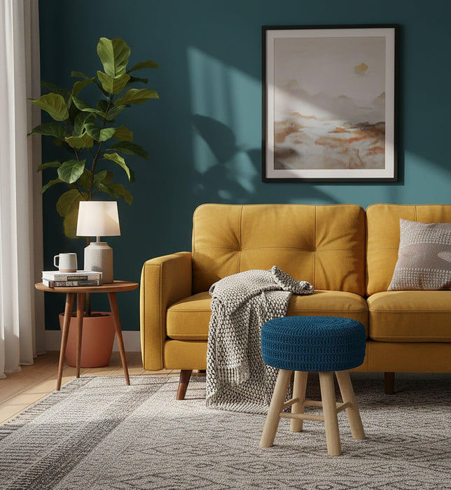 Repousa-Pés Azul Mesh-Kasa-Home Story