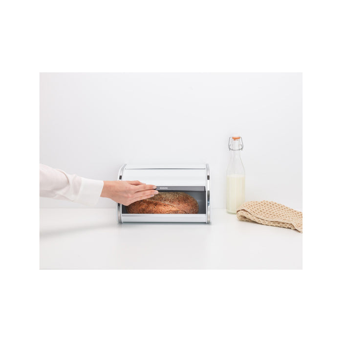Caixa de Pão com tampa deslizante em Inox-Brabantia-Home Story