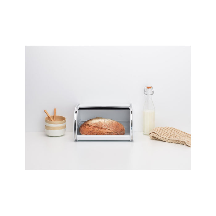 Caixa de Pão com tampa deslizante em Inox-Brabantia-Home Story