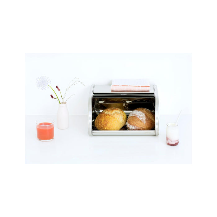 Caixa de Pão com tampa deslizante em Inox-Brabantia-Home Story